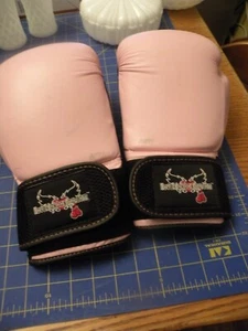 Century I LOVE KICKBOXING Boxing & Kickboxing Pink Sparring Gloves 12 oz - Picture 1 of 3