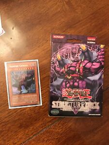 Sealed Yugioh Dragon’s Roar Zombie Madness Structure 1st Edition Deck Display