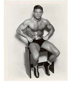 Count Billy Varga, Vintage Photo, Former Worlds Heavyweight Champion, 8" x 10" B - Picture 1 of 7