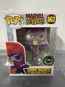 Zombie Magneto X-Men Marvel Funko Pop! Vinyl #663 Popcultcha Exclusive - Imagen 1 de 6