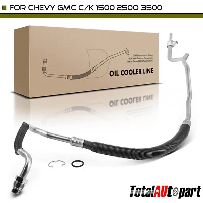 Conjunto de manguera de enfriador de aceite de motor para salida Chevy GMC C/K 2500 (lado del pasajero) Foto 1 de 4
