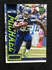 Christine Michael #113 2013 Panini Rookies & Stars RC Seattle Seahawks CANTIDAD - Imagen 1 de 2