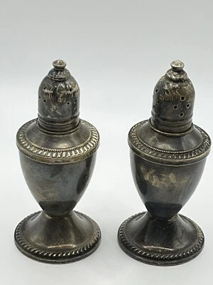 Vintage DUCHIN CREATE 925 Conjunto de pimenta salgada prata esterlina ponderada VEJA TUDO - Imagem 1 de 4