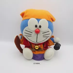 Disfraz de marioneta de mano Doraemon C1604 BASURA USADA peluche 7" muñeca de juguete Japón - Imagen 1 de 10