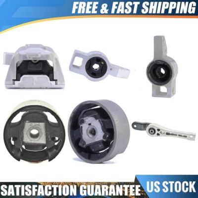 Anclaje 6 soportes de motor para VOLKSWAGEN GTI L4 2006-2009 anclaje de 2,0 L Foto 1 de 4