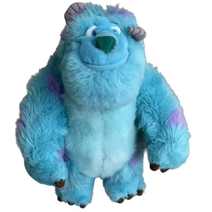 Monsters Inc Sully Stuffed Animal Plush 13”Disney Store Original Pixar Blue - Picture 1 of 6