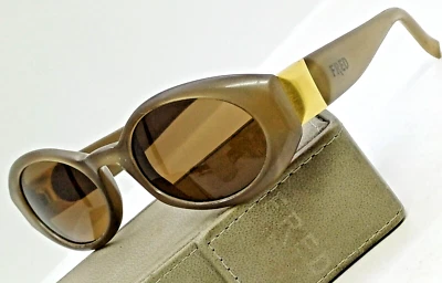 GAFAS DE SOL VINTAGE AUTÉNTICAS FRED LUNETTES CORTE OLIVA GAFAS PARÍS FRANCIA Foto 1 de 4