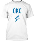 Okc Thunder T-Shirt Made in the USA Size S to 5XL