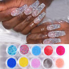 Fashion Manicure Micro Beads Colorful DIY Glass Caviar Crystal 3D Nail Art Gems