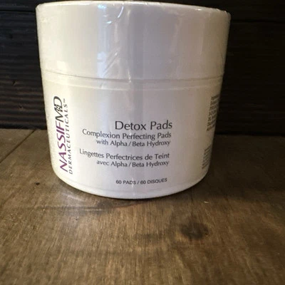NEW Nassif MD Dermaceuticals DETOX PADS Complexion Perfecting (60 pads) SEALED - Image 1 of 4