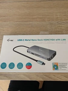 i-TEC C31 NANODOCK VGAPD USB-C Docking Station - Zdjęcie 1 z 2