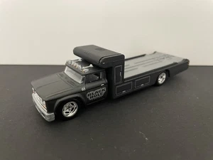 Hot Wheels Car Culture Team Transport Retro Rig Black Hole Real Riders - Imagen 1 de 7