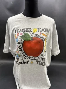 T shirt rentrée scolaire enseignant XL neuf - Photo 1/6