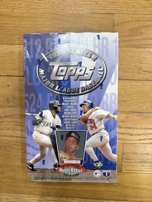 Topps Baseball Series 2 1996 caja sellada de fábrica - 36 paquetes - insertos Mickey Mantle Foto 1 de 4