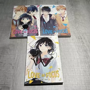 Love in Focus Manga Took Nigiri serie completa volumi 1-3 fumetti Kodansha - Foto 1 di 6