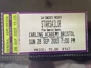 Starsailor Ticket 2003 - Foto 1 di 1