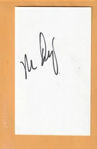 Matt Doherty North Carolina Tar Heels AUTO Signed 3x5 card - Picture 1 of 2