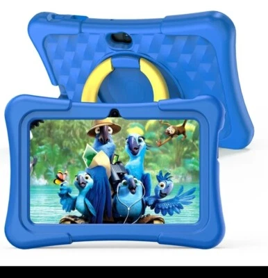 PRITOM K7 Pro 7in Pink WiFi 4+32GB Android 11 With Kids Educational Software  - Image 1 of 4