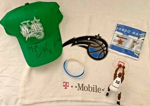 Orlando Magic Green Hat,BamBam,Figure#32,Towel &Wrist Band Cover
