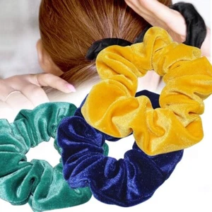 Lady Velvet Scrunchies retrò corde per capelli supporto coda di cavallo anello per capelli 10/20 pezzi carino - Foto 1 di 16