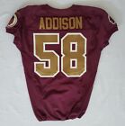 58 Mario Addison Of Redskins Nfl Game Issued Alternate Jersey   08053