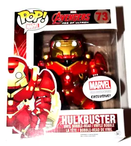 POP! Marvel Avengers Age of Ultron Hulkbuster #73 testa di bobble vinile - Foto 1 di 5