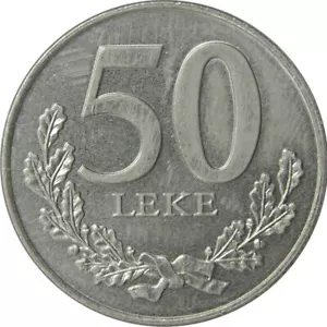 Albanian Coin 50 Lekë | King Genthios | Horse | Oak | 1996 - 2020 - Picture 1 of 6