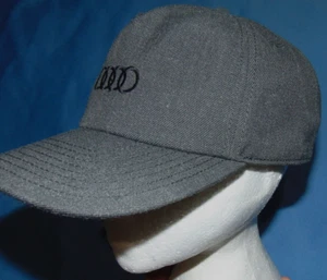NWOT AUDI POLYESTER/WOOL BASEBALL CAP GRAY - Picture 1 of 6