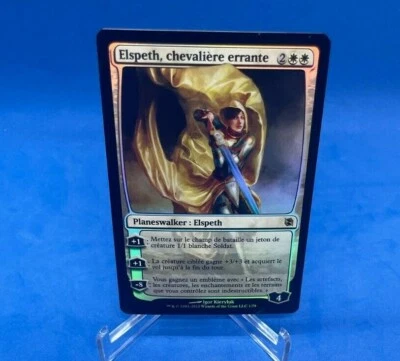 FOIL Elspeth, Knight-Errant - Duel Decks, Portuguese, LP, Mythic! Magic MTG  - Image 1 of 2