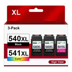 Ink Cartridge for CANON PG-540 CL-541 PIXMA MG3150 MG3550 MX395 MX525 TS5150 - Picture 1 of 15