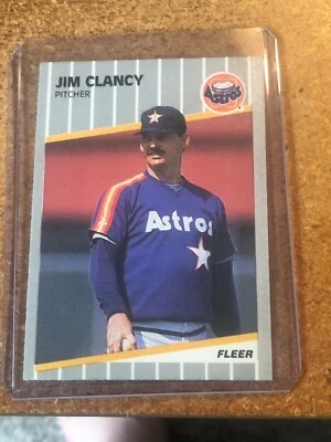 1989 Fleer Update Baseball # U-88 Jim Clancy - Image 1 of 2