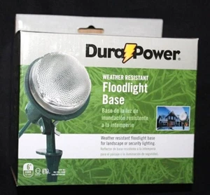 Durapower Weather Resistant Green Floodlight Base w/ 6' Cord - Picture 1 of 1
