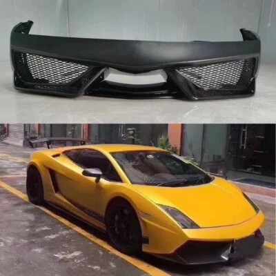 Parachoques delantero de fibra de carbono para Lamborghini Gallardo LP570 LP560 540 Foto 1 de 4
