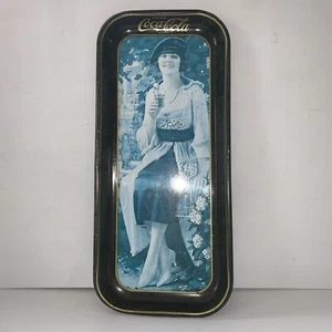 Vintage 1973 Drink Coca-Cola Metal Serving Tray - Picture 1 of 4