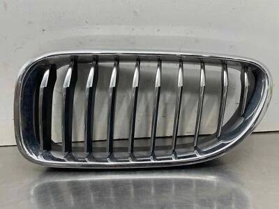 BMW 640I 2015 OEM parrilla superior delantera izquierda cromada negra sin NV 51137211921 12-15 Foto 1 de 4