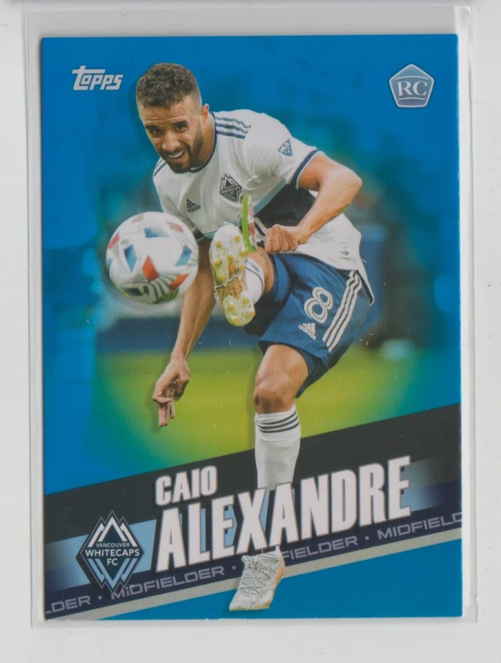2022 Topps MLS Blue #112 Caio Alexandre RC 55/99 - Flat S/H - Image 1 of 1