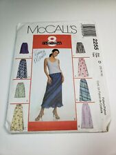 McCall's 2255, 8 Looks, Women's Pull On Skirts, 2 Lengths, Size 12-16, UNCUT