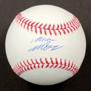 Michael McGreevy signed Rawlings OML Baseball Cardinals ~ Beckett BAS Witness - Picture 1 of 3