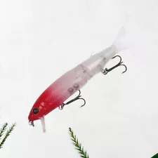 Floating Jointed Fishing Lure for Trout, Walleye, Pike, and Perch