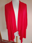 Sempre piu by Chalou modische Damen Shirt Jacke rot Gr. 50 große Größen 