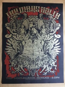 Rare Mars Volta Milwaukee Poster Jermaine Rogers 2006 NM Tool Metallica Mastodon - Picture 1 of 5
