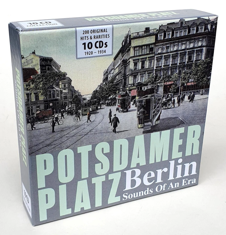 10 CD-Box-Set POTSDAMER PLATZ Berlin, Sounds of an Era 1920-1934, ungespielt! - Bild 1 von 1