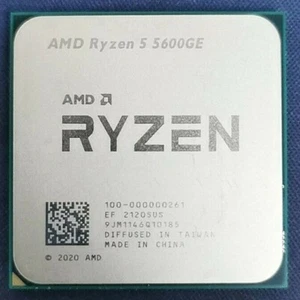 AMD Ryzen 5 5600GE 6Core 12Thread 3.4 GHz 35W AM4 CPU ProcessorR5 5600GE - Picture 1 of 1