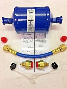 Refrigeration Recovery, BURN OUT, Pre-Filter & Hose Kit, BOK163HH, OK for R410A 