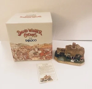 David Winter Cottages - Fair-Well Cottage D1209 Enesco 2002 Signed With COA/Box - Picture 1 of 9