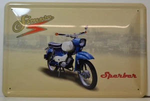 Simson Sperber - Motorrad - DDR - Blechschild 20 x 30 cm (BS 1076) - Bild 1 von 1
