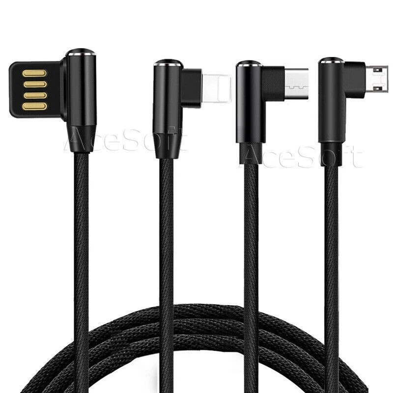 3in1 Fast Micro USB C Charging Cable Universal Multi Function Phone Charger Cord - Image 1 of 1
