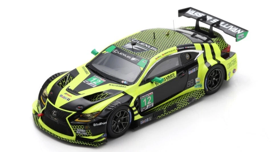 Modellino auto scala 1:43 Spark LEXUS RC F GT3 24H DAYTONA 2021 modellismo new f - Immagine 1 di 1