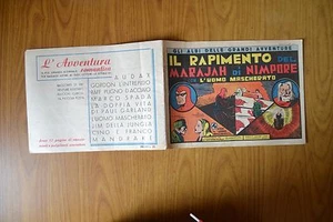 Comic Gli Albi De Grandes Avventure N 4 Serie Hombre Enmascarado Completo - Imagen 1 de 4
