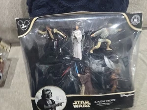 NEW Sealed Disney Parks Star Wars A New Hope 6 Figure Set – Distressed Box - Picture 1 of 2